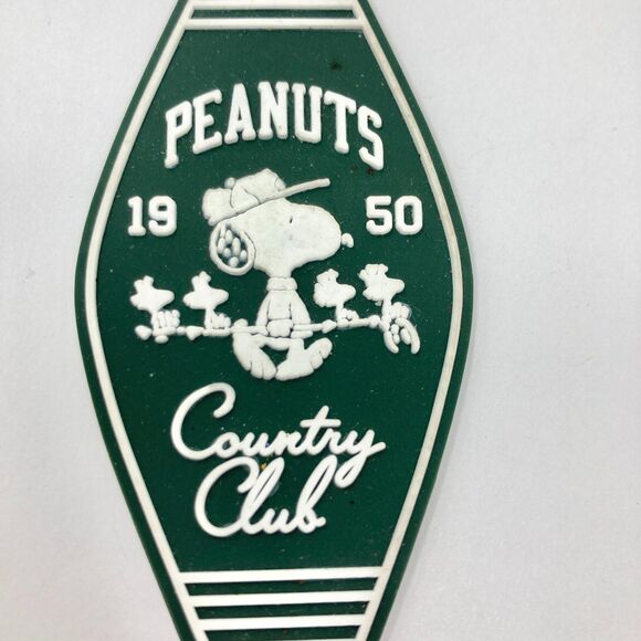 Snoopy Peanuts Woodstock Zipper Pull Keychain Keyring Country Club Bag Charm - Picture 6 of 8